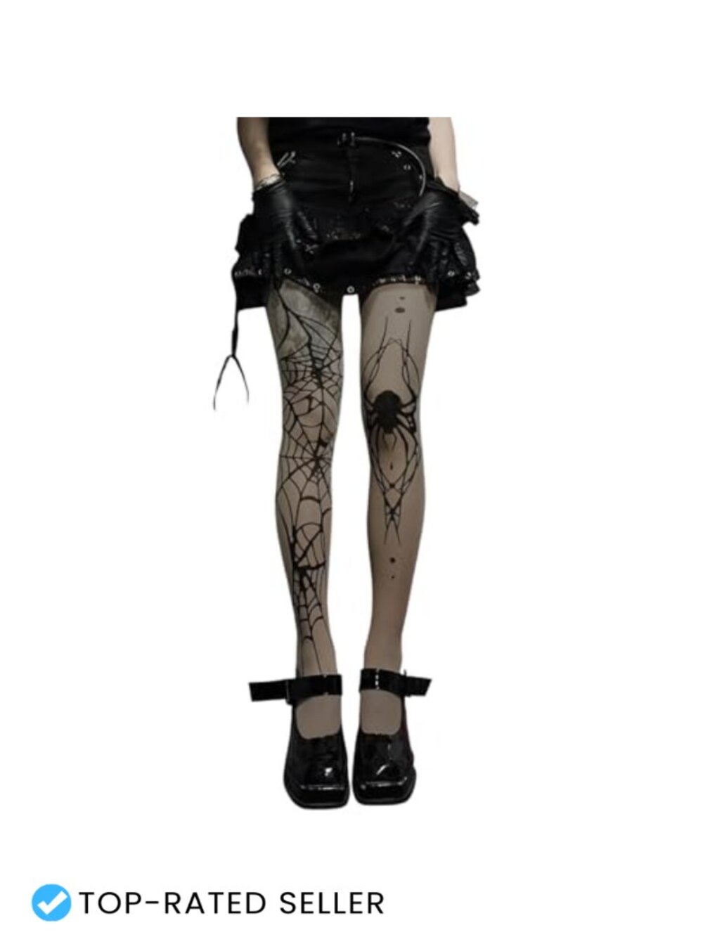 Spandex Spider Web Tights Gothic Lace Pantyhose Halloween Cosplay